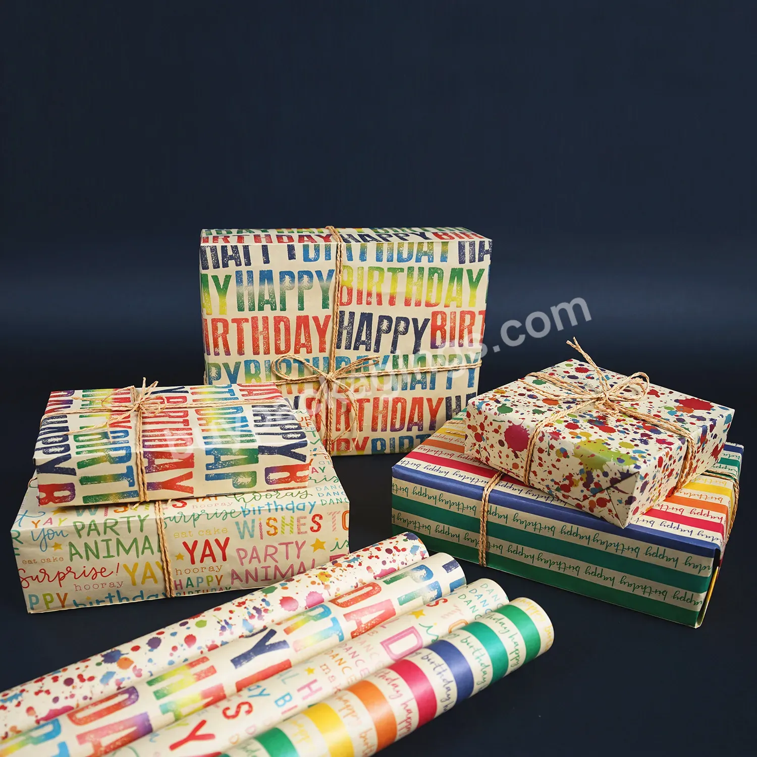 Hot Sell 50*70cm Happy Birthday Day Design Kraft Paper Gift Wrapping Paper For Kids Birthday Gift Wrapping - Buy 50*70cm Happy Birthday Day Design Kraft Paper,Gift Wrapping Paper,Gift Wrapping Paper For Kids Birthday Gift Wrapping.