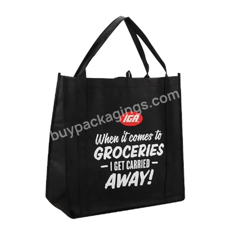 Hot Sell Non Woven Grocery Bag Colorful Reusable Shopping Bag With Handle