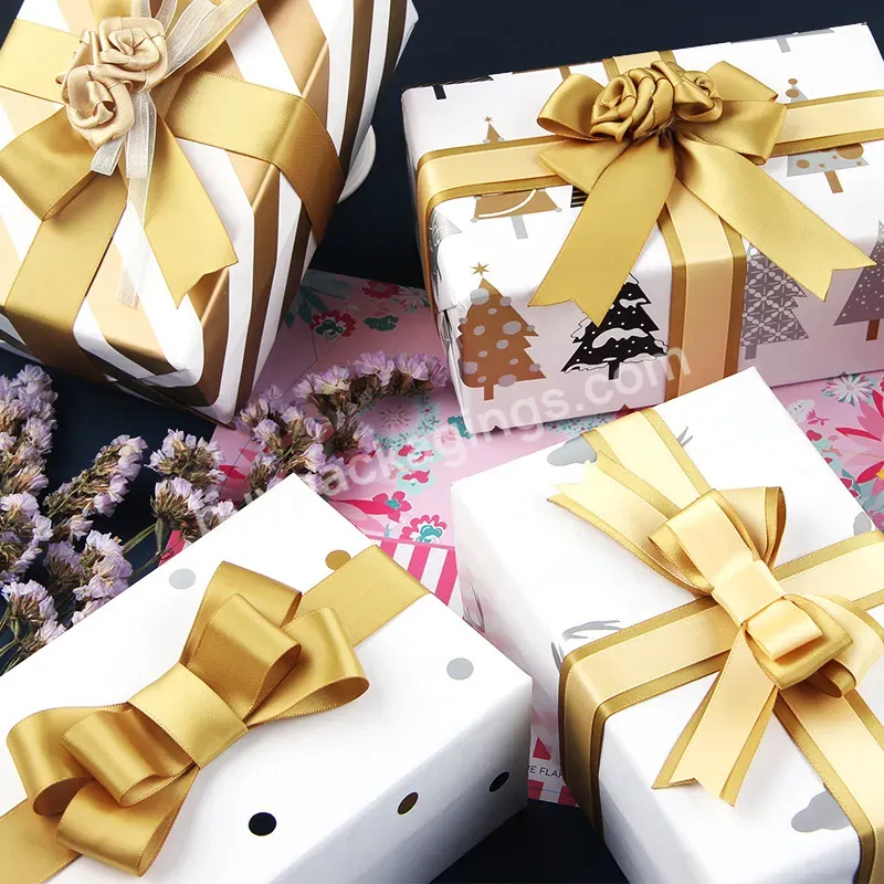 Hot Selling 50*70cm 80gsm Coated Paper Christmas Gift Wrapping Paper For Xmas Gift Packing - Buy Hot Selling 50*70cm Christmas Gift Wrapping Paper,50*70cm 80gsm Coated Paper Christmas Gift Wrapping Paper,Wrapping Paper For Xmas Gift Packing.