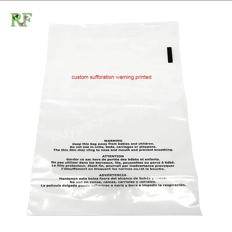 Hot Selling Clear Plastic Clothes Packaging Bags Pe Mailer Mail Mailing Bag Transparent Poly Bags Courier Use - Buy Plastic Clear Mailers,Transparent Warning Bags,Poly Bag.