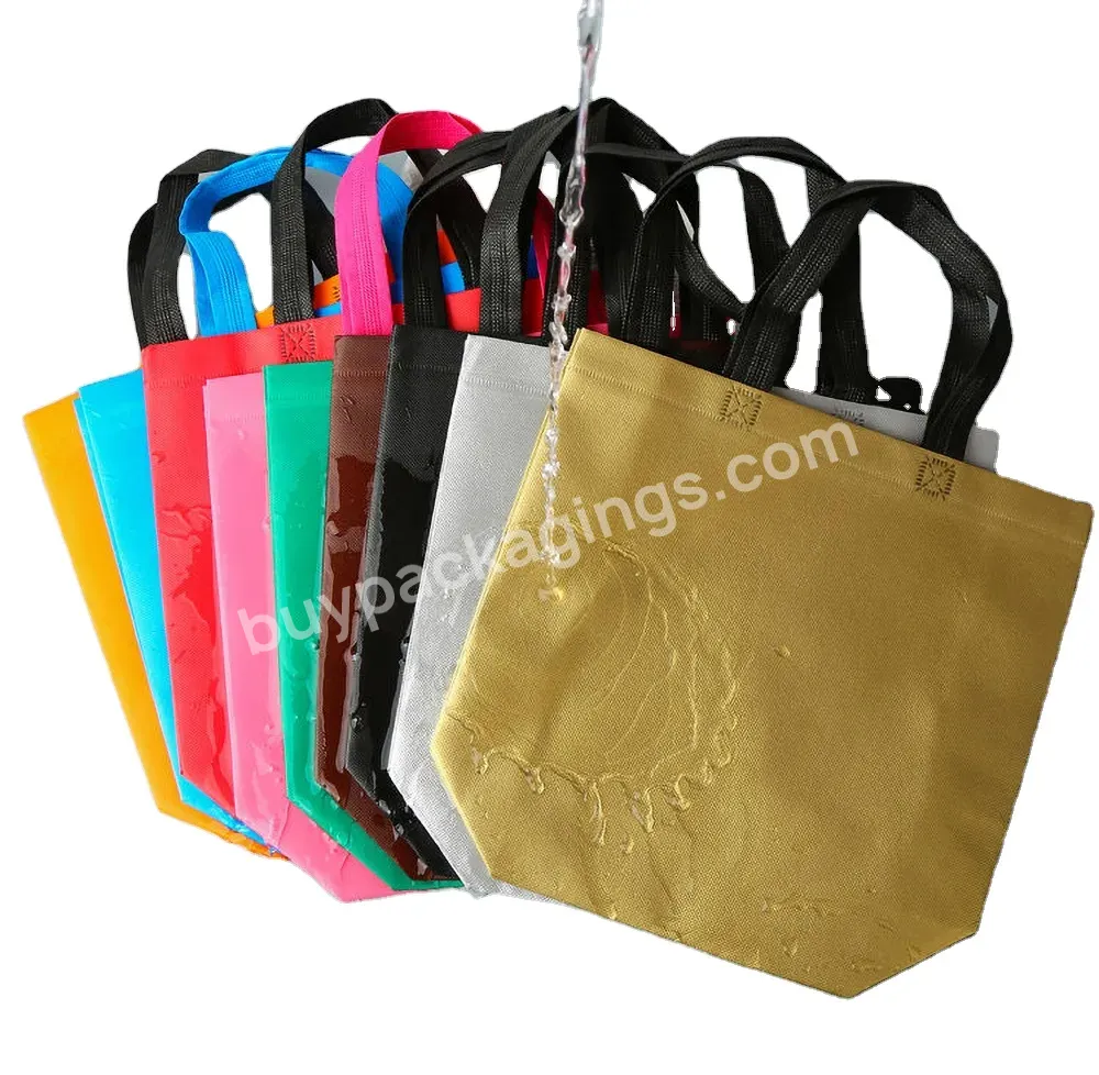 Hot Selling Custom Printed Design Portable Reusable Eco-friendly Non-woven Fabric Tote Bags - Buy Non-woven Fabric Colorful Bag,Non-woven Cloth Bag,Non-woven Shopping Bags.