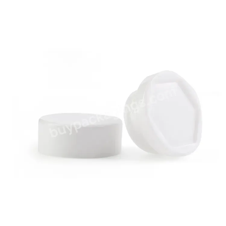 Hot Selling Round Shape White Glass 5ml 7ml 9ml Eye Cream Child Resistant Concentrate Glass Jar