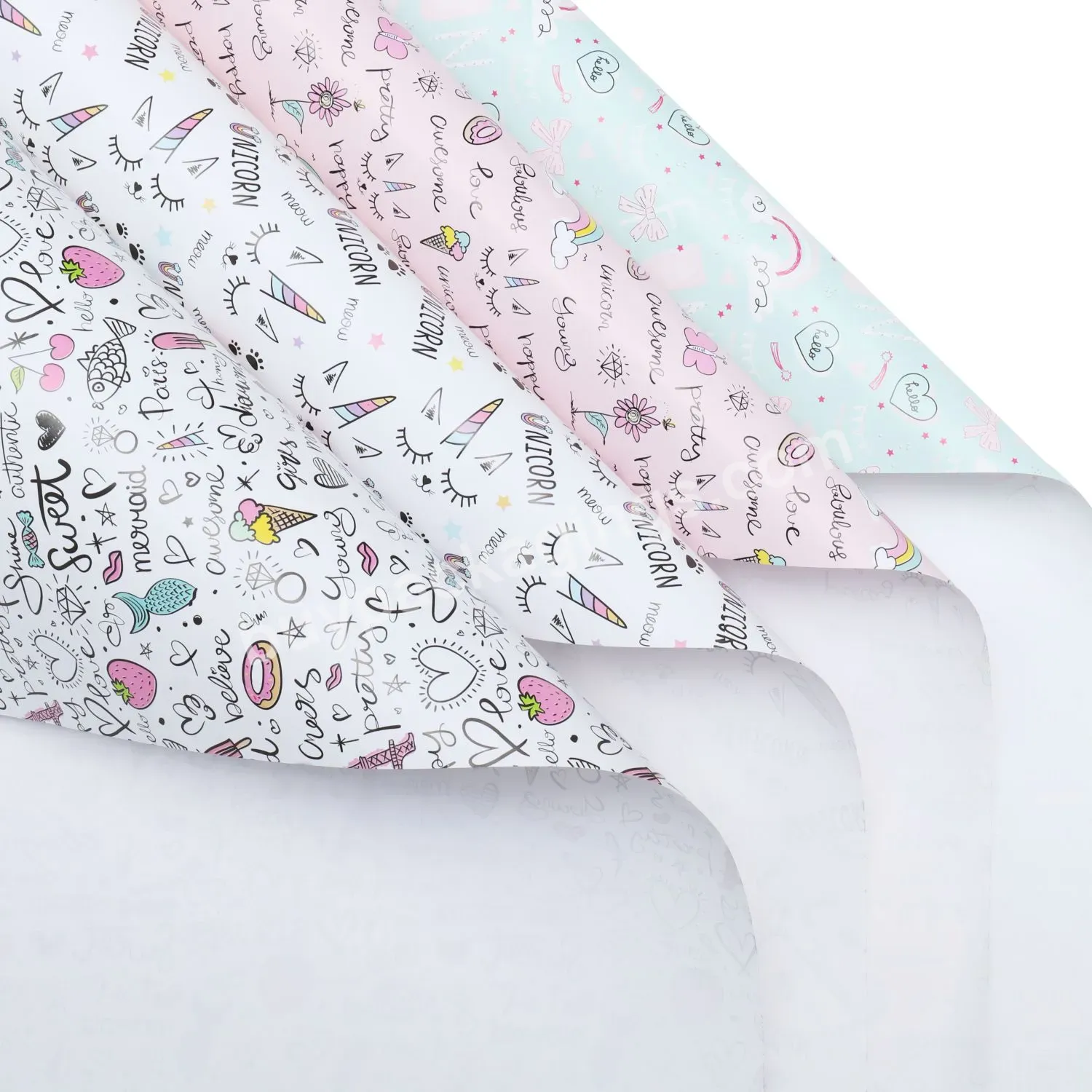 Hot Selling Unicorn Wrapping Paper For Baby Shower Kids Birthday - Buy Hot Selling Unicorn Wrapping Paper,Baby Shower Kids Birthday,Wrapping Paper.