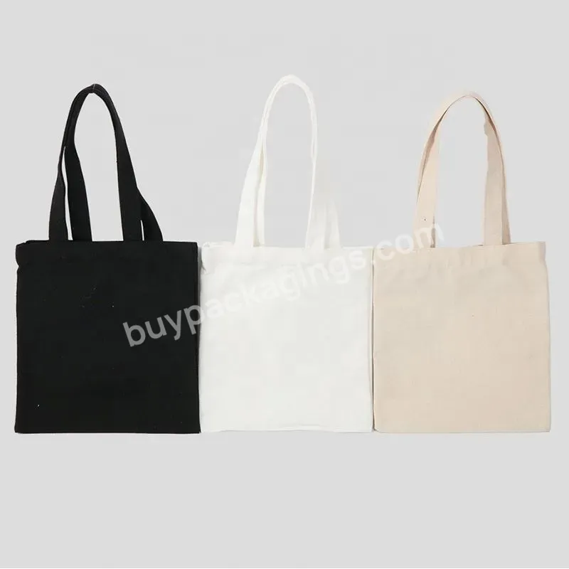 Hot Selling Women Eco Canvas Bag Tote Reusable With Custom Printed Logo