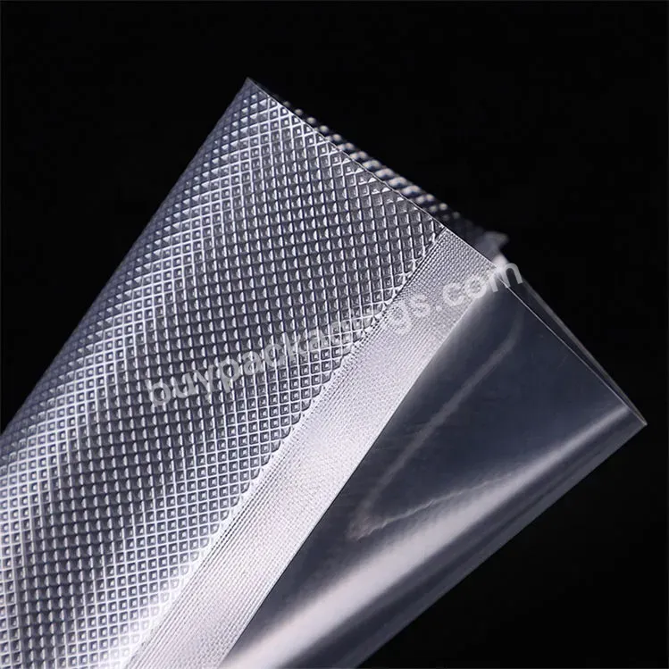 Hotel Use Mesh Plastic Vacuum Bag Rolls For Freezing And Fresh-keeping Storage Chicken Vacuum Bag Rolls - Buy Food Vacuum Bag,Food Vacuum Plastic Bag,Texture Roll Packaging Bag.