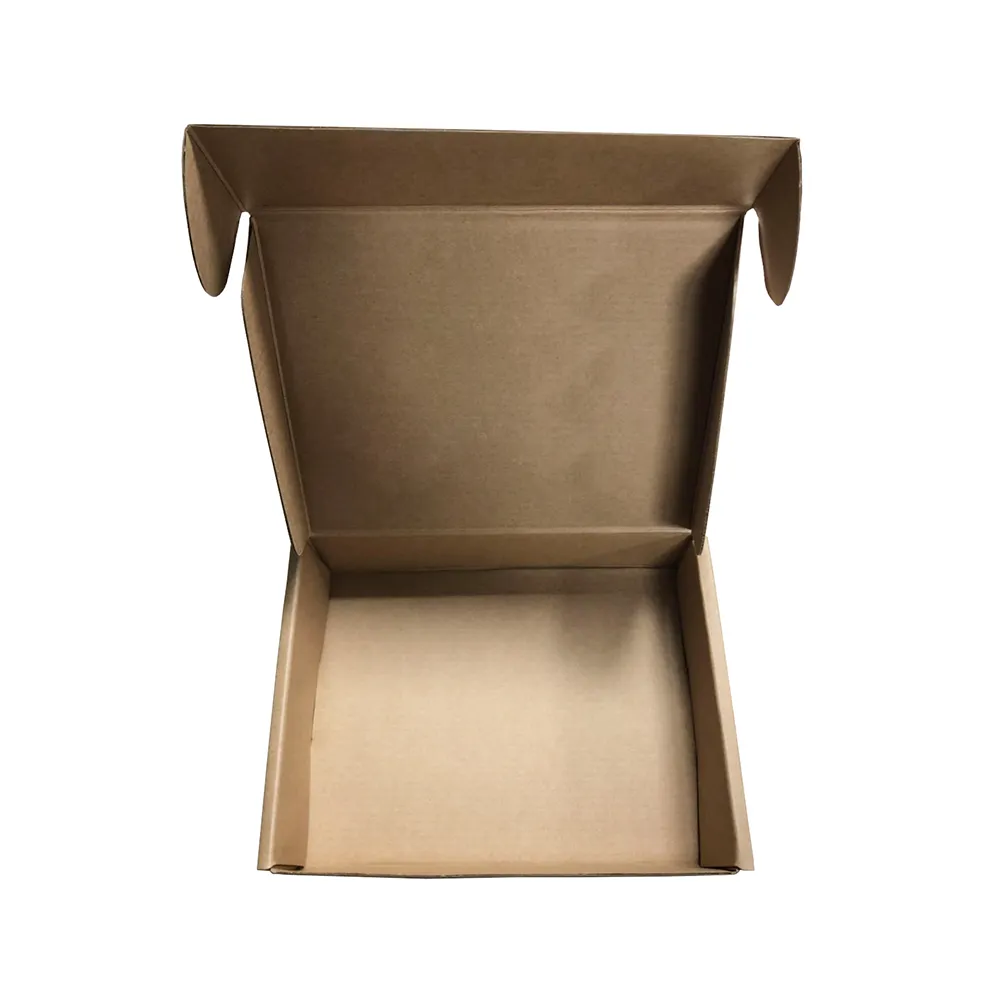 human hair clothes cpu shipping recycled cardboard kraft paper packaging box with custom printed logo for parcels