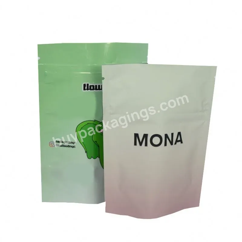 In Stock 3.5g 7g 14g 28g Custom Printed Soft Touch Small Zipper Child Smell Proof Resistant 3.5 Mylar Bags - Buy Mylar Bags Custom Printed,Custom Mylar Bags,Custom Printed Mylar Bags.