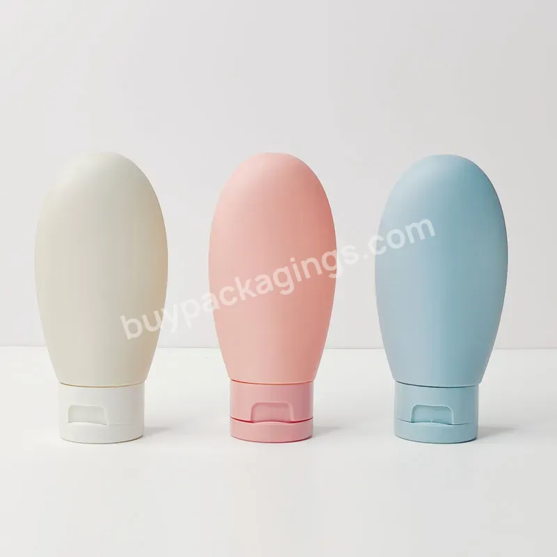 In Stock 60ml Plastic Pe Tube Travel Bottle Portable Container Gray Pink Blue Soft Tube - Buy Tube Plastic Container Soft Cosmetic Packaging,Face Wash Soft Cosmetic Squeeze Plastic Tube,Cream Sunscreen Plastic Packaging Cosmetic Tube.