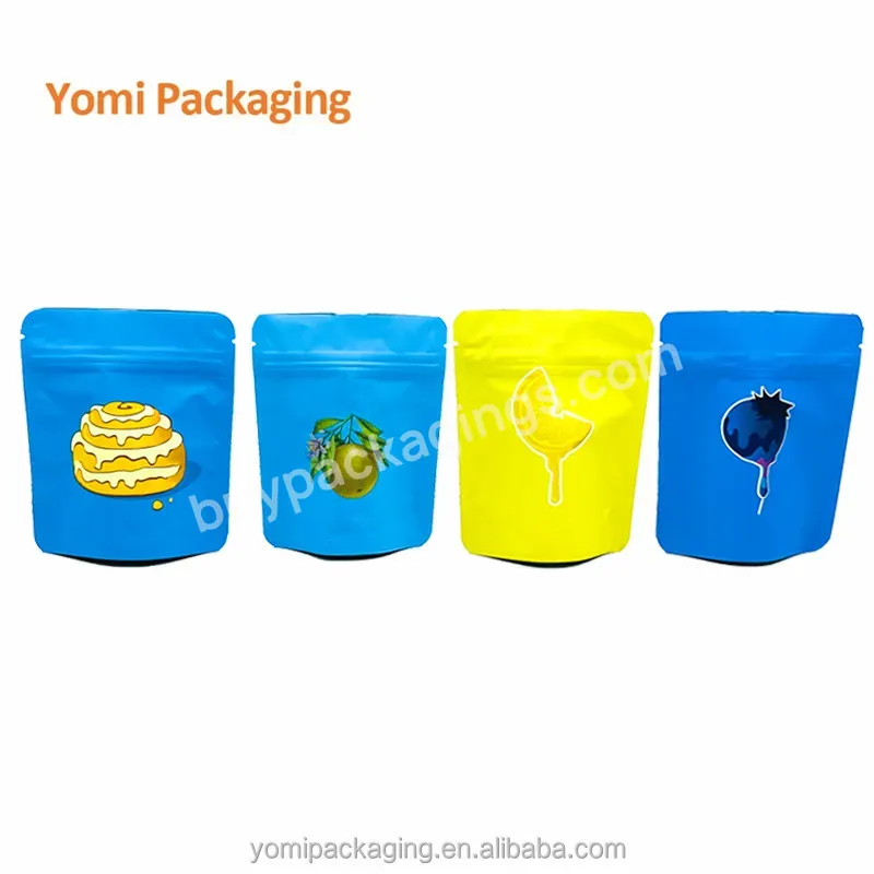 In Stock And Custom Plastic Resealable Ziplock Smell Proof Edible 3.5g Mylar Packaging Pouches Bags - Buy Custom Logo Smell Proof Mylar Plastic Packaging Bags 7g 3.5g 14g,1g 3.5g 7g 14g 28g Custom Printed Plastic Cookies Candy Bear Gummies Smell Proo