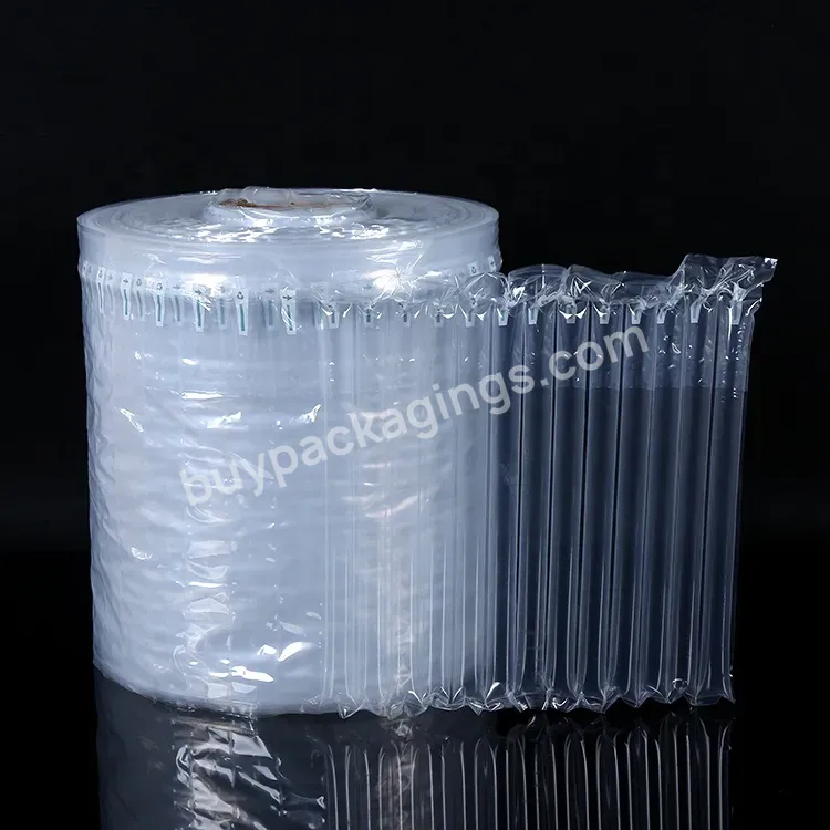 Inflatable Shockproof Air Cushion Column Bag Wrapping Of Red Wine Bottle Pe Filled Protector Factory - Buy Inflatable Air Cushion Column Bag For Wine,Air Column Bag Air Column Wrap Roll Air Column Roll Air Column Film,Air Filled Bags Packaging.