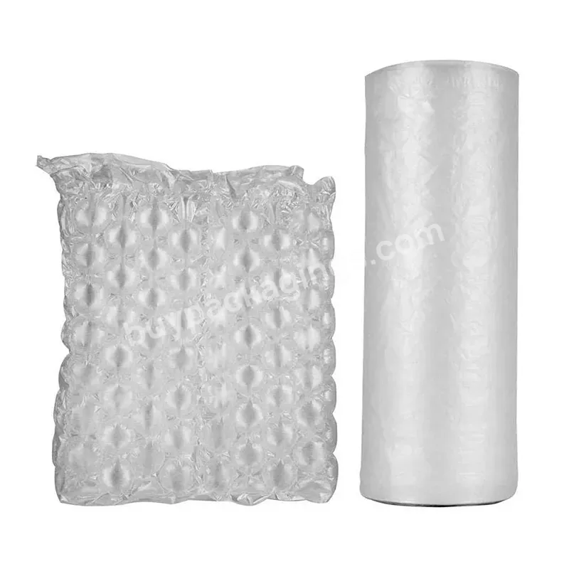 Inflatable Shockproof Air Wrap Stock 320*400mm Plastic Air Cushion Bubble Film - Buy Bubble Film Wrap,40*30cm Air Bubble Film Wrap Roll,Bubble Packaging.