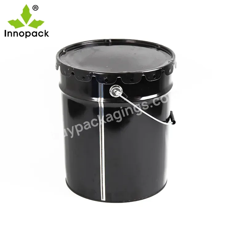Innopack Hot Style Direct Anti - Rust,Strong Seal,Tin Can With Handle,Support Printing - Buy 5l Metal Tin Can,Metal Tin Can,Tin Can.