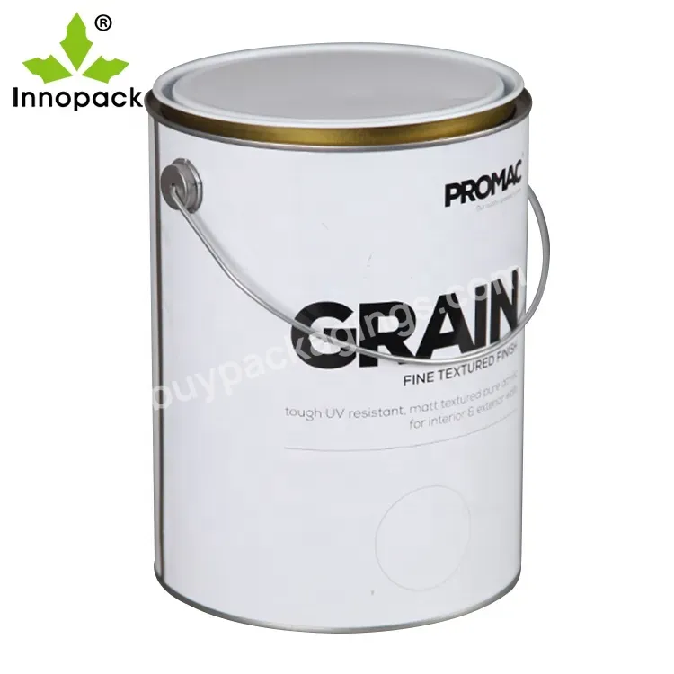 Innopack The Newest Cheap 5l Metal Bucket With Good Price - Buy Red Metal Bucket,Metal Bucket With Lid,Small Metal Buckets.
