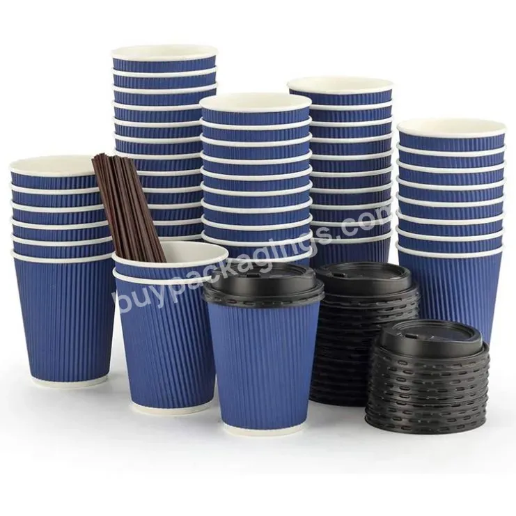 Insulated Compostable Biodegradable Paper Coffee Cups With Pla Coating - Buy Insulated Cups With Pla Coating,Coffee Cups With Pla Coating,Pla Coating Cup.