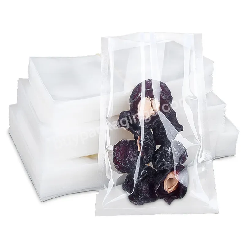 Inventory And Custom Transparent,Soft,And Sturdy 160 Micron Vacuum Distillation Bags For Sausage And Chicken Food Bags - Buy Odor Resistant Meat Vacuum Packaging Bag With Logo,Commercial Grade Plastic Food Vacuum Sealed Bags,Nylon Pe Laminated Plasti