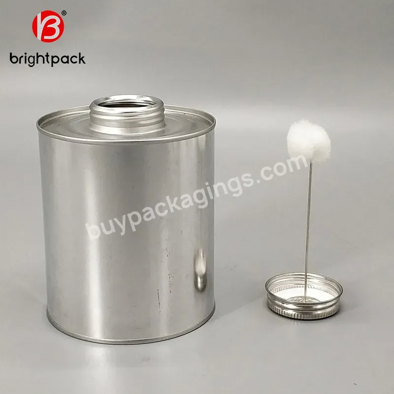 Iron Can,500ml Round Glue Tin Can With Brush,Metal Adhesive Can For Packing Pvc Cement - Buy Monotop Can Iron Can,500ml Round Glue Tin Can With Brush,Metal Adhesive Can For Packing Pvc Cement.