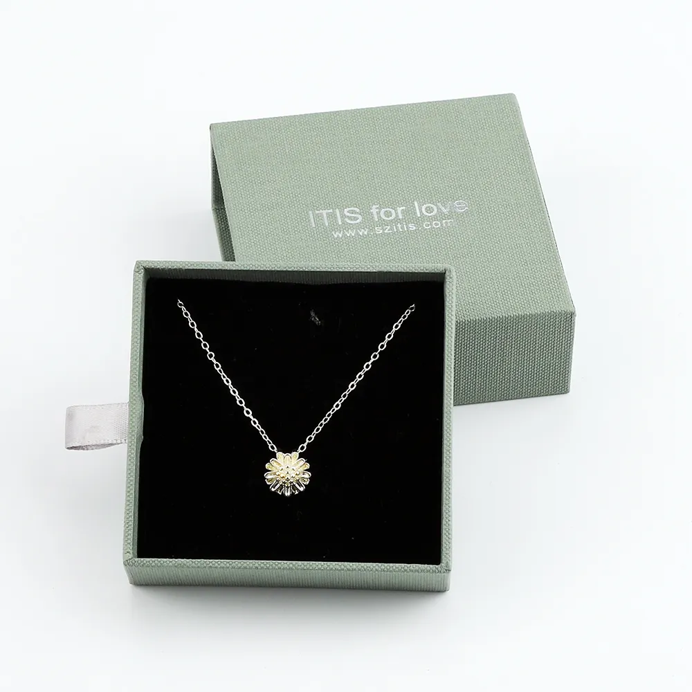 ITIS Customized Jewelry box Wholesale Custom Kraft Paper Gift Packaging Box For Jewelry