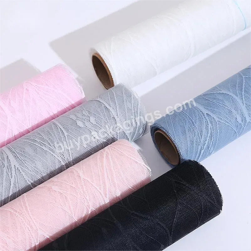 Korean Classical Line Of Lightning 50cm*5y Flower Wrapping Mesh Paper Diy Bouquet Supplies Party Decoration - Buy Line Of Lightning 50cm*5y Flower Wrapping Mesh Paper,Diy Bouquet Supplies Party Decoration,Supplies Party Decoration.