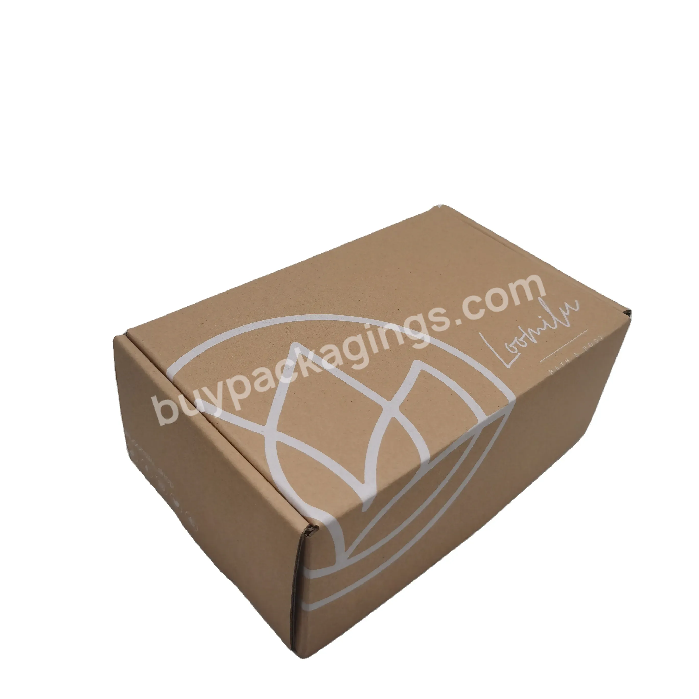 Kraft Cosmetic Packaging Corrugate Paper Make Up Skincare Mailer Shipping Box For Cosmetic Packaging - Buy Cosmetic Packaging,Cosmetic Packaging Box,Kraft Cosmetic Packaging.