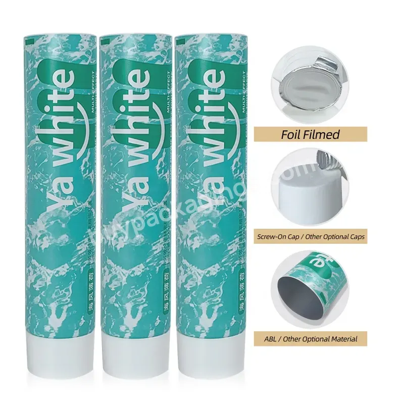 Laminated Soft Plastic Toothpaste Aluminum-plastic Tube Packaging For Toothpaste Tubes Cosmetic Tube Containers And Packaging - Buy Laminated Soft Plastic Toothpaste Tube Packaging,Container Tube,Aluminum-plastic Tube Packaging For Toothpaste Tubes C