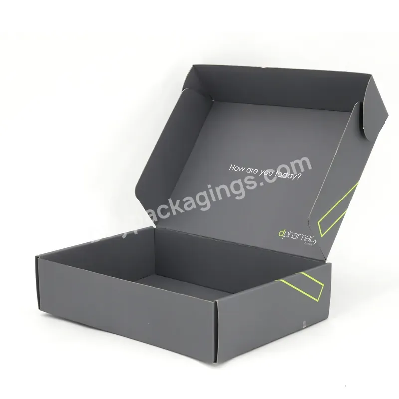 Large Colorful Luxury Customized White Corrugated Express Mailer Paper Packaging Shipping Box For Dress Clothing
