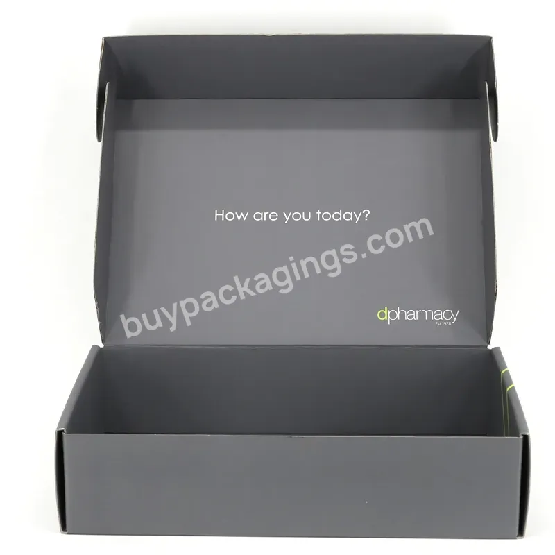 Large Colorful Luxury Customized White Corrugated Express Mailer Paper Packaging Shipping Box For Dress Clothing