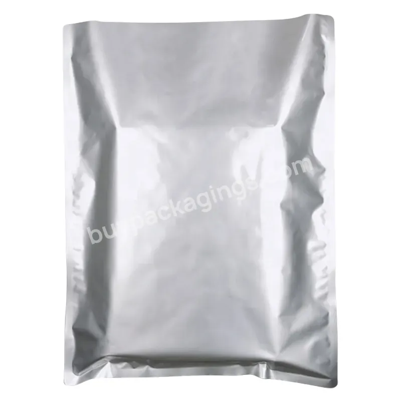 Large Size Aluminum Foil Bag 46 * 60 High Barrier Deodorant Bag Food Preservation Bag - Buy Antistatic Storage Bags For Parts/circuit Boards,Silver Three-sided Sealed Aluminum Bag,Flat Metal Polyester Film Plastic Bag.