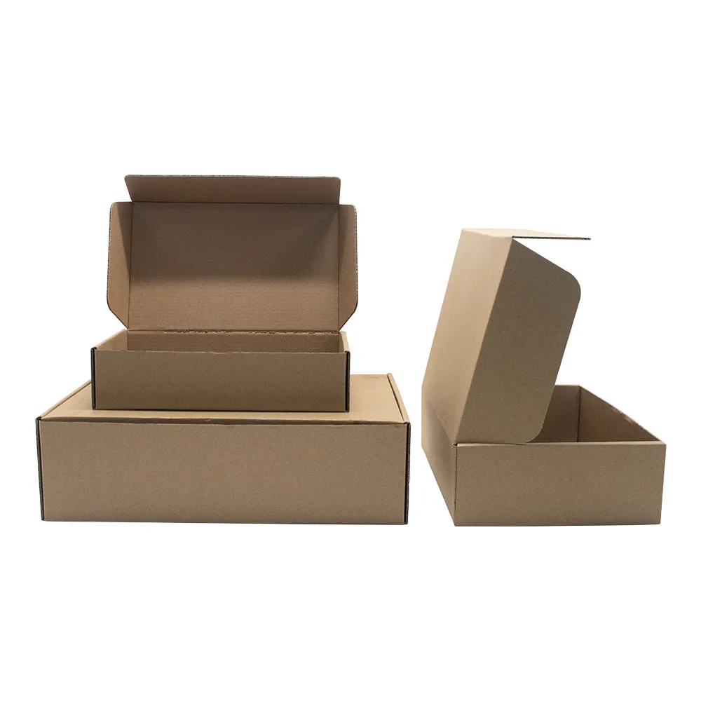 Latest Mailer Custom Virgin Pulp Foldable Paper Box Corrugated Paper Box Shoes Packaging for Clothing Handmade Art Paper