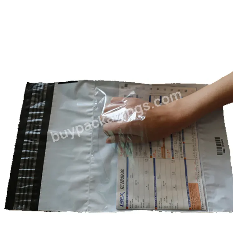 Lazada Shopee Recycled Cheap Poly Mailer Bag Shipping Bag Courier Pouch With Invoice Waybill Pouch Pocket - Buy Lazada Pouch,Poly Mailer Bag,Poly Mailer Bag With Pouch.
