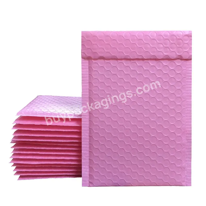 Light Pink Bubble Mailers Custom W/ Logo Personalized Bubble Mailing Bag Bubble Shipping Mailer Packaging Delivery Bags Couriers - Buy Pink Bubble Mailers Custom Poly Carriers Personalized Bubble Mailing Bag Bubble Shipping Mailer Packaging Delivery