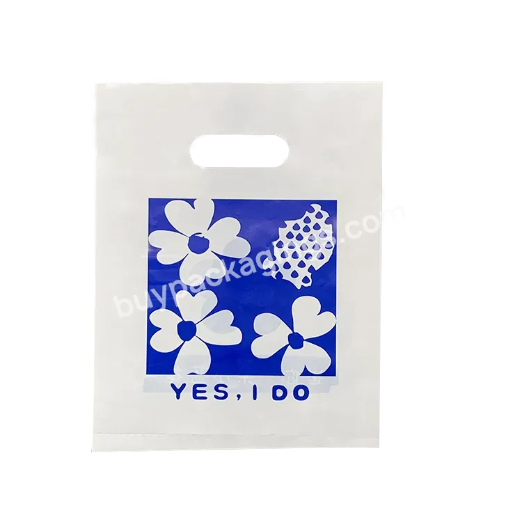 Little Fresh Cheap Transparent Cosmetics Shopping Packaging Bags Mobile Store Die Cut Plastic Bag Clothing Plastic Tote Bags - Buy White Jewelry Shopping Clothing Plastic Tote Bags,Little Fresh Mobile Store Die Cut Plastic Bag,Transparent Cosmetics S