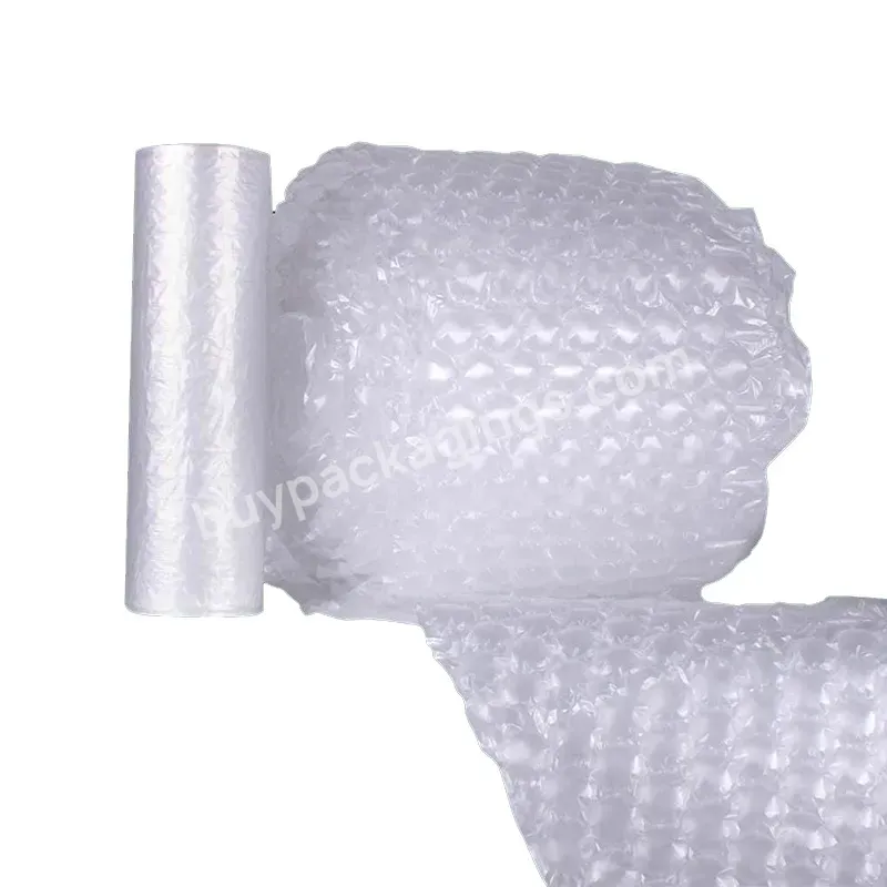 Logistics Packaging Plastic Film Air Cushion Film Air Bubble Cushion Wrap Roll - Buy Bubble Roll Wrap,Air Bubble Film Bag,Inflatable Bubble Sheets Air Bubble Film Wrap Roll.
