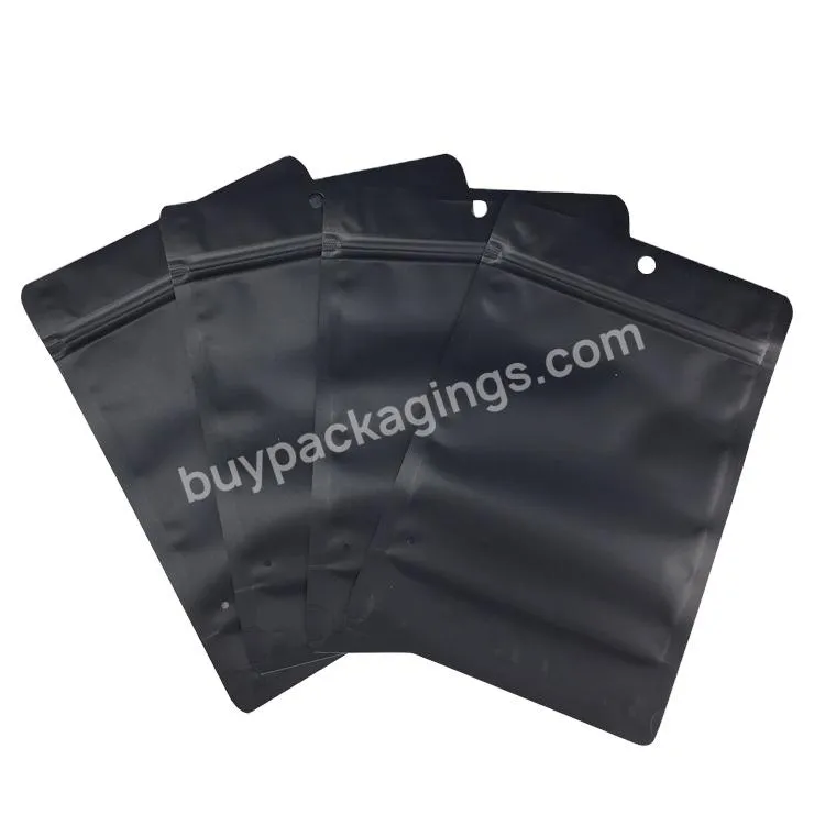 Logo Custom Logo Foil Zipper Recyclable Packaging Bags High Quality Printing Package Carton Plastic Packaging Bag For Hoodies
