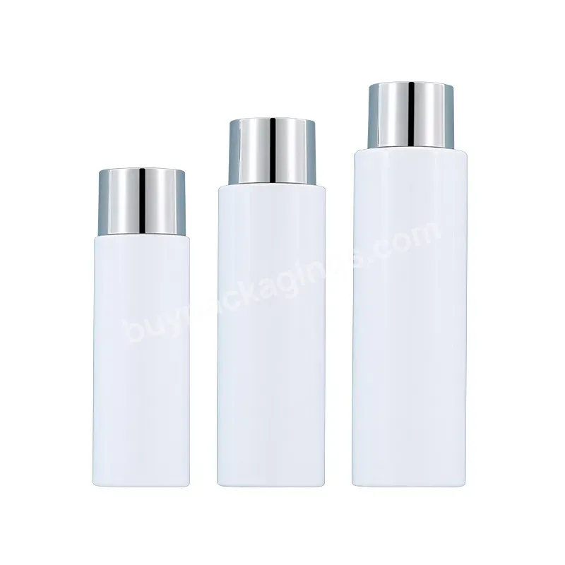Lotion Toner Bottles 120ml With Silver Cover - Buy With Silver Cover,Pet Plastic Lotion Toner Bottles,Lotion Bottle.