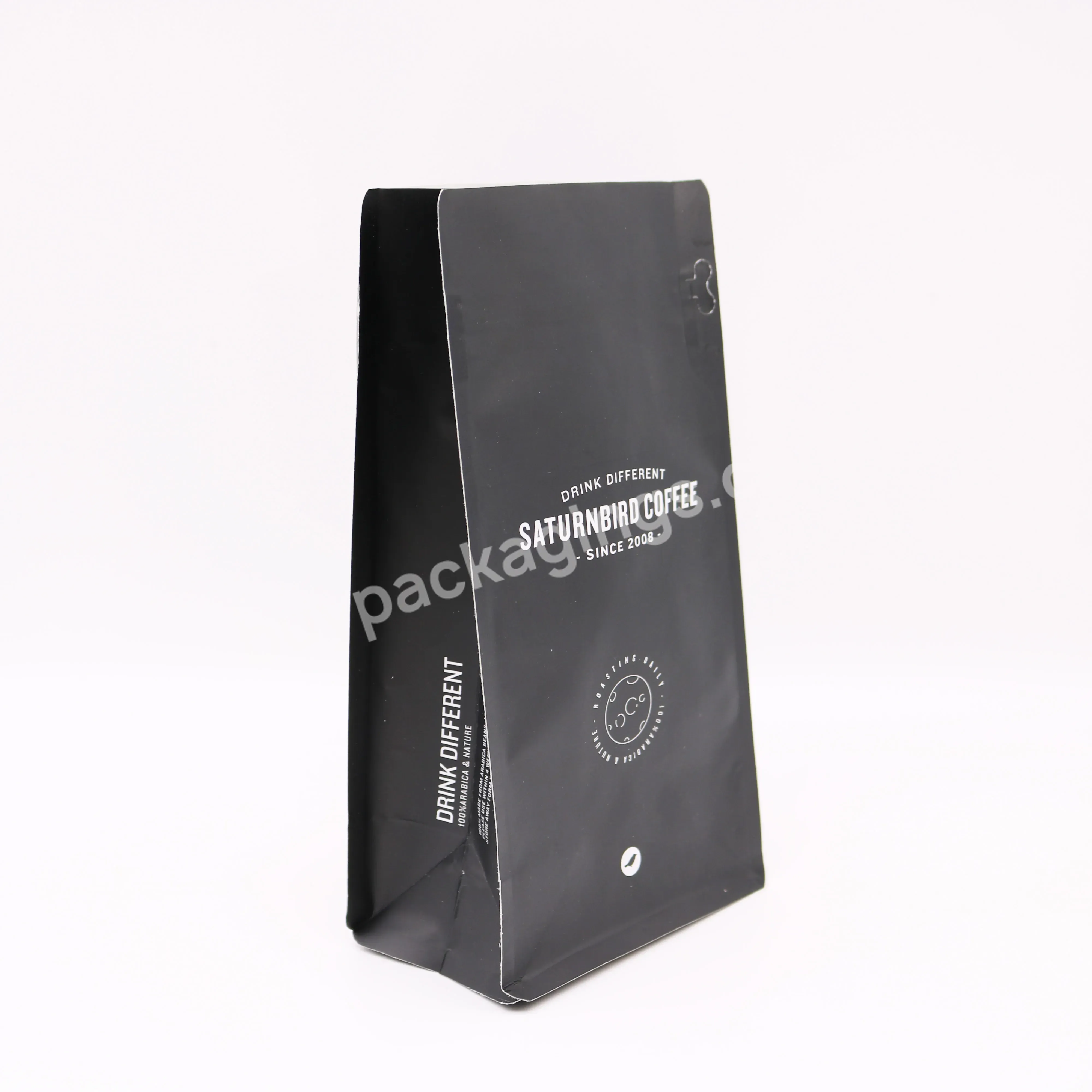 Low Minimum Custom Printed Block Bottom Coffee Bag With Valve - Buy Block Bottom Coffee Bag,Coffee Bag With Valve,Coffee Bag.