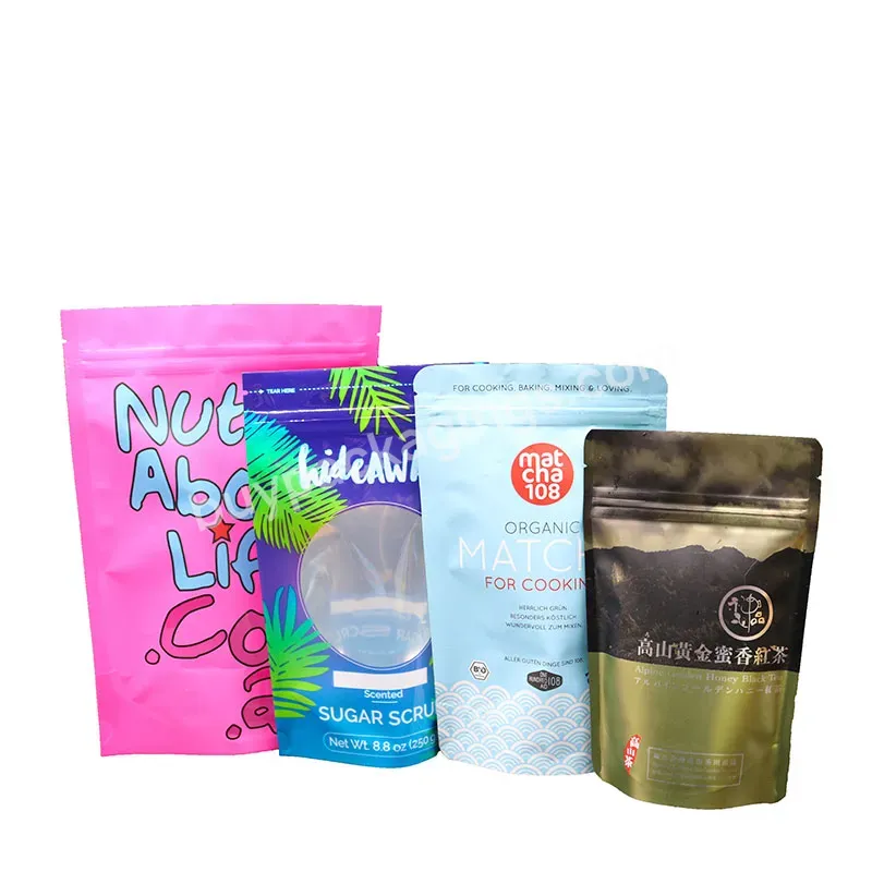 Low Moq Custom Printing Stand Up Biodegradable Coffee Bag With Window Zipper Valve - Buy Coffee Bag With Window,Biodegradable Coffee Bag,Coffee Bags With Valve And Zipper.