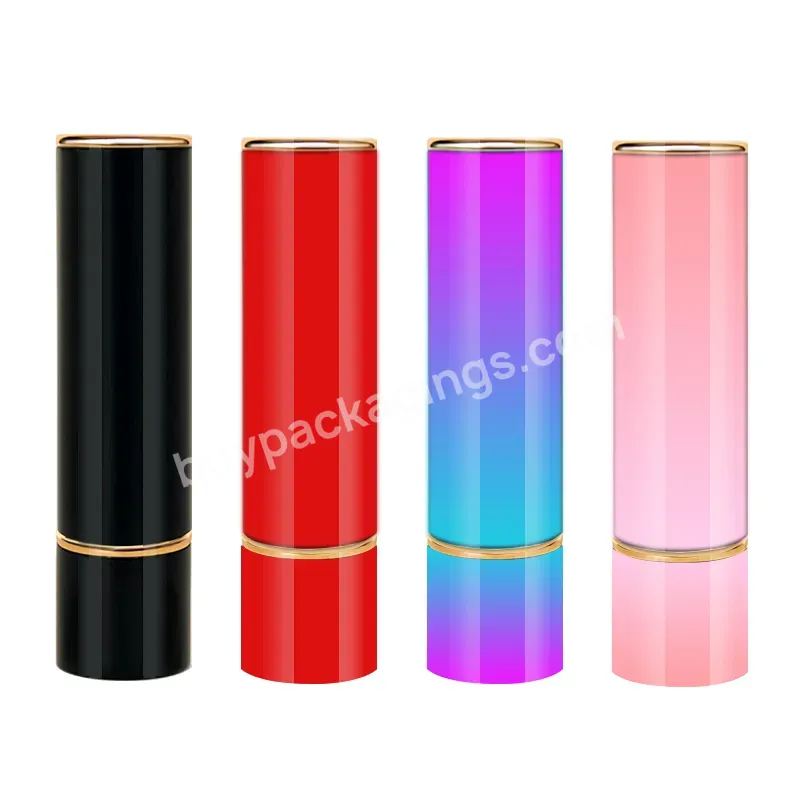 Low Moq Luxury Cosmetics Packaging Custom Empty Lipstick Tube With Private Logo Magnetic Lip Stick Containers Tube - Buy Metal Lipstick Tube,Aluminum Lipstick Containers,Lipstick Tube For Cosmetic Packaging.