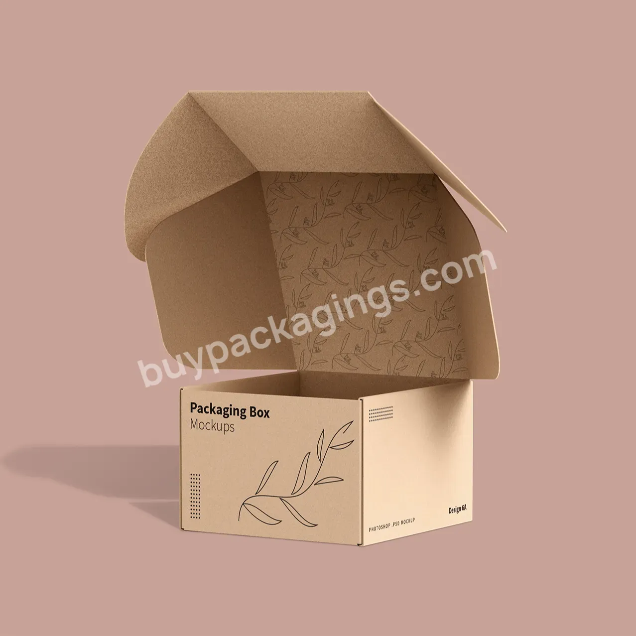 Low Moq Recyclable Environmental Protection Custom Food Kraft Paper Box Packaging - Buy Recyclable Kraft Paper Box Packaging,Custom Paper Box Packaging,Custom Food Paper Box.