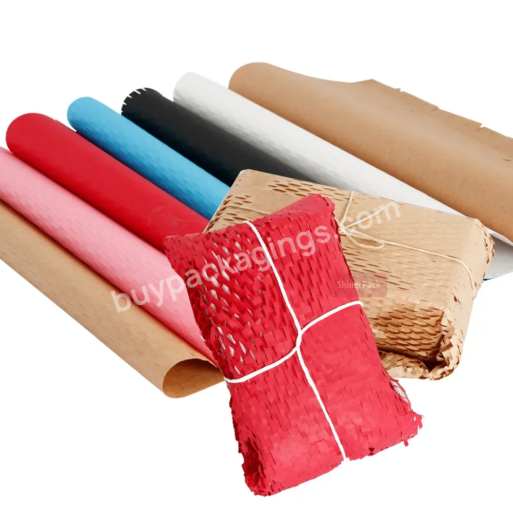 Low Price Customization Honeycomb Kraft Paper Packaging Honeycomb Paper Wrapping Eco Friendly Bubble Cushion Wrap - Buy Honeycomb Paper Packaging,Kraft Paper Wrapping,Eco Friendly Bubble Cushion Wrap.