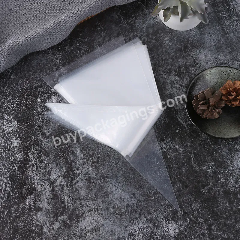 Ltb2244 Piping Bags Cream Cone Packaging Bag High Quality Cellophane Bag Factory Manufacture - Buy Cellophane Bags,Piping Bag,Cream Cone Bag.