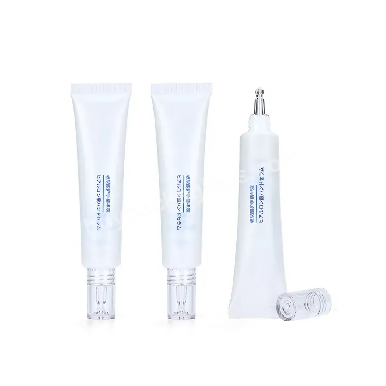 Luxury 40ml Hot Sale Applicator Tube Massage Empty Hand And Eye Cream Serum Cosmetic Squeeze Roller Soft Tube Packaging
