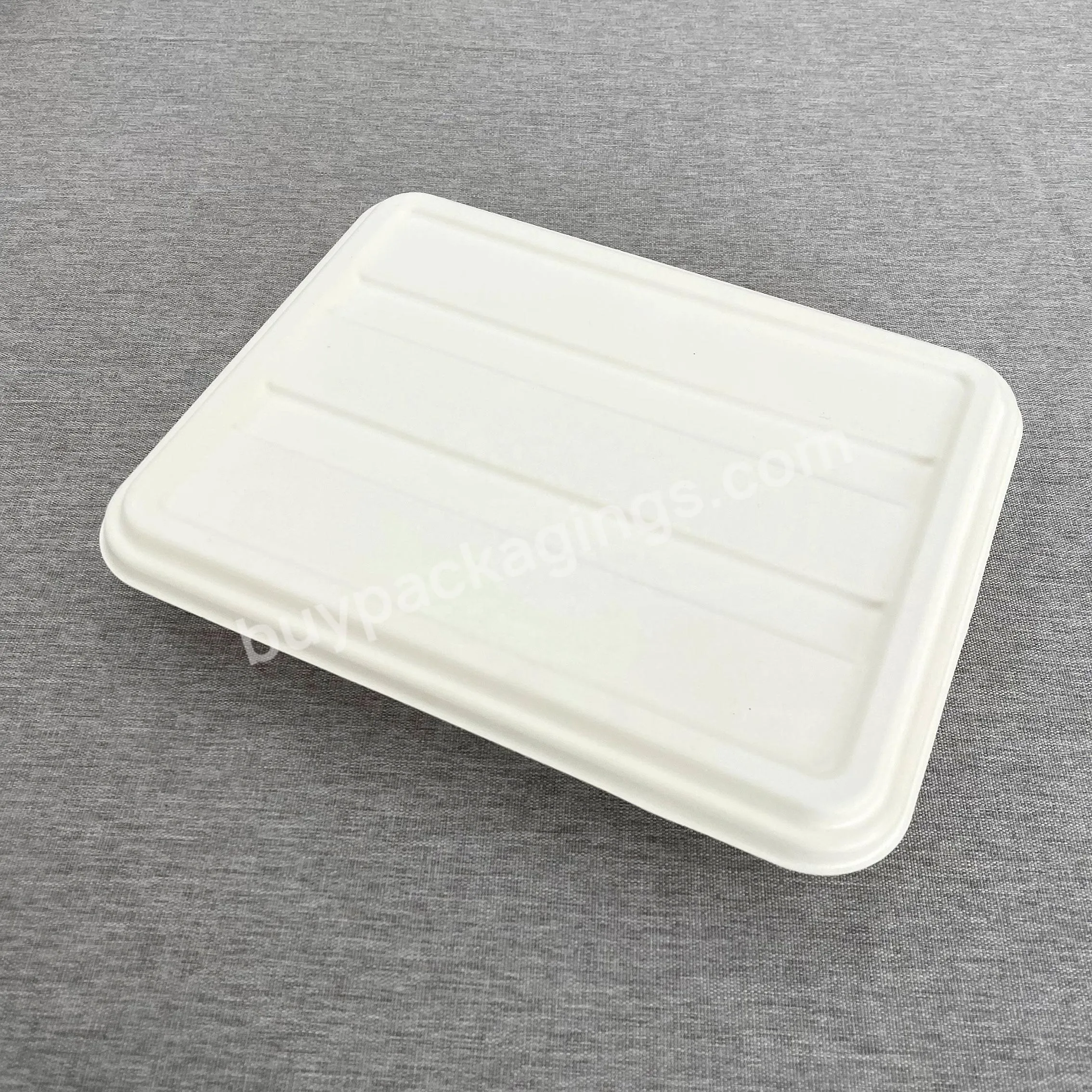 Luxury Airtight Takeaway Food Storage Containers Paper Box Plate Serving Tray With Bamboo Lids And Cover - Buy Airtight Food Storage Containers With Bamboo Lids,Containers With Lids Food,Takeaway Food Paper Box With Lid.