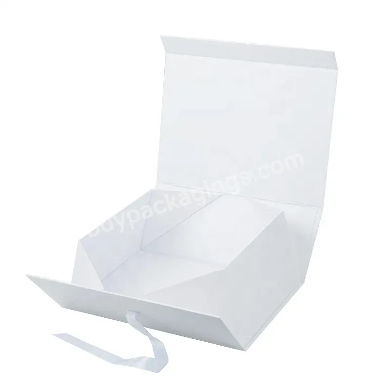 Luxury Branded Packaging Magnetic White Folding Boxes Electronic Product Special Paper Hot Stamping Packaging Gift Box - Buy Amazon Branded Box,Folding Boxes,Paper Gift Box.