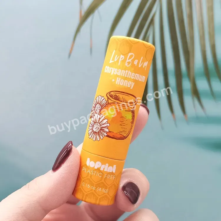 Luxury Colorful Empty Chapstick Cardboard Containers Lip Balm Paper Tubes - Buy Cute Lip Balm Container,Lip Balm Tube Containers,Lip Balm Container Eco.