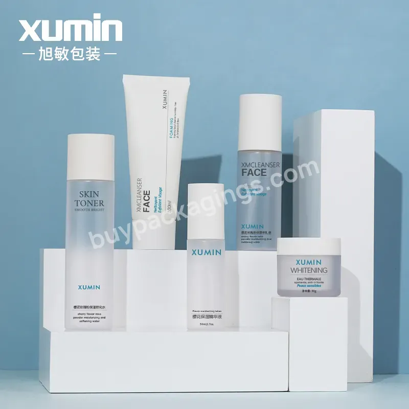 Luxury Cosmetic Frosted Airless Pump Bottle 15ml 30ml 50ml 100ml 150ml Plastic Plastic Lotion Bottle Packaging With Pump - Buy 50ml Bottle Jar,Small Jars Bottles,Cosmetic Plastic Jar And Bottle.