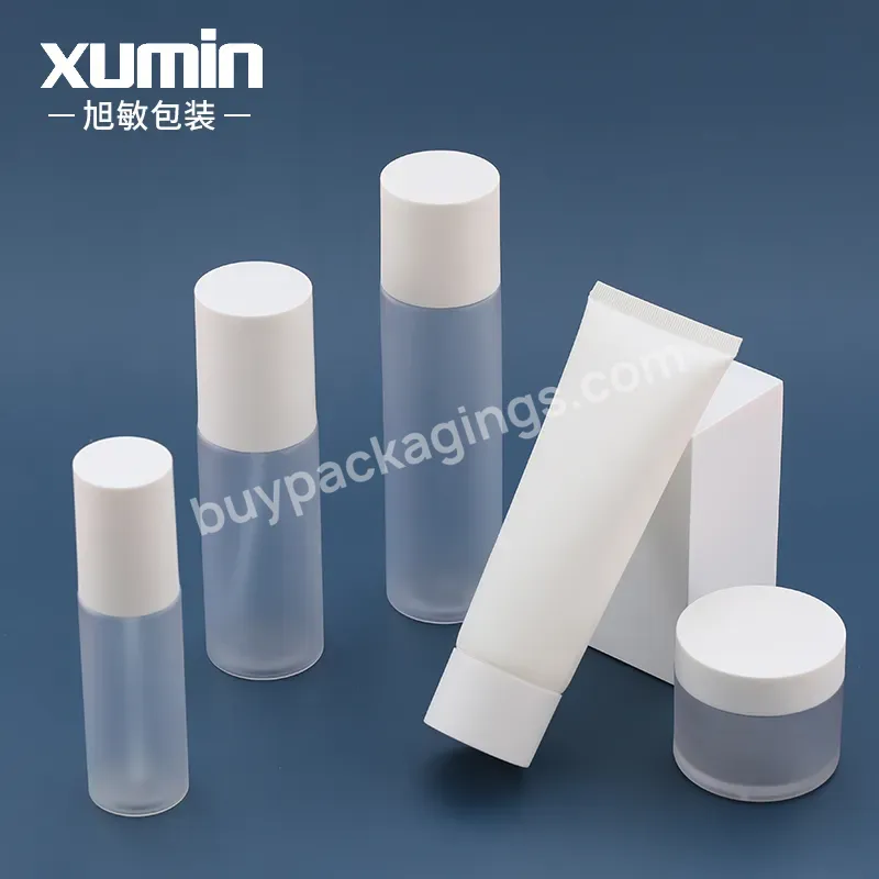 Luxury Cosmetic Frosted Airless Pump Bottle 15ml 30ml 50ml 100ml 150ml Plastic Plastic Lotion Bottle Packaging With Pump - Buy 50ml Bottle Jar,Small Jars Bottles,Cosmetic Plastic Jar And Bottle.