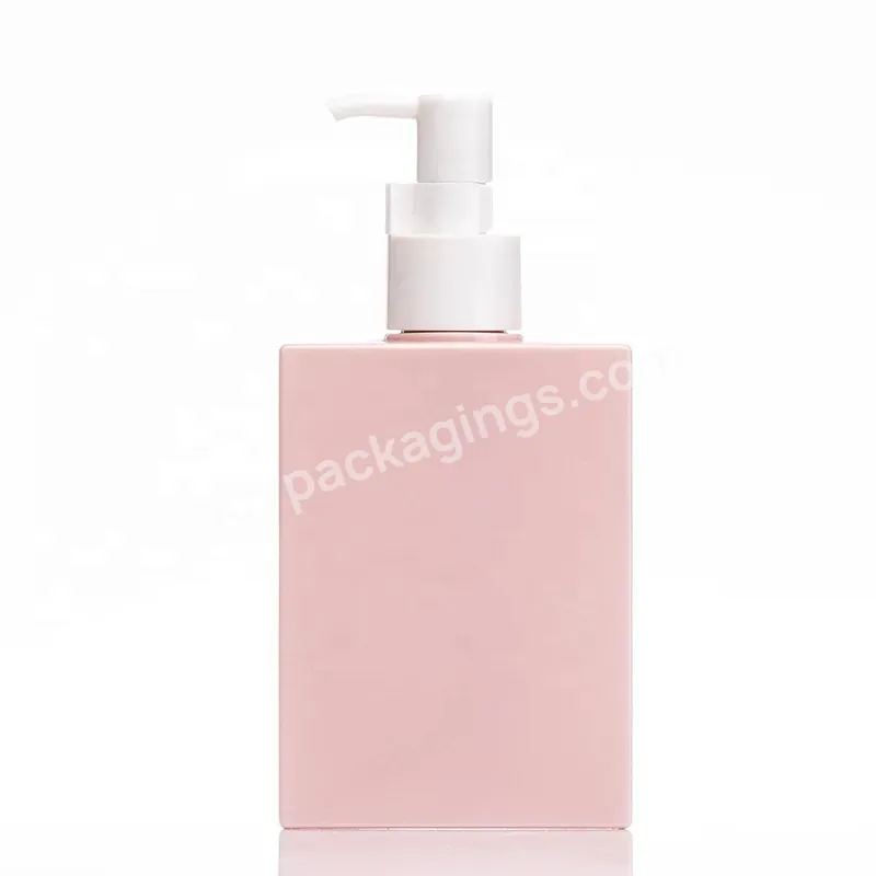 Luxury Cosmetic Lotion Pump Bottle 200ml Pink Shampoo Bottle Pink Foam Bottle - Buy Shampoo Bottles Pink,Pink Foam Bottle,Pink Shampoo Bottle.