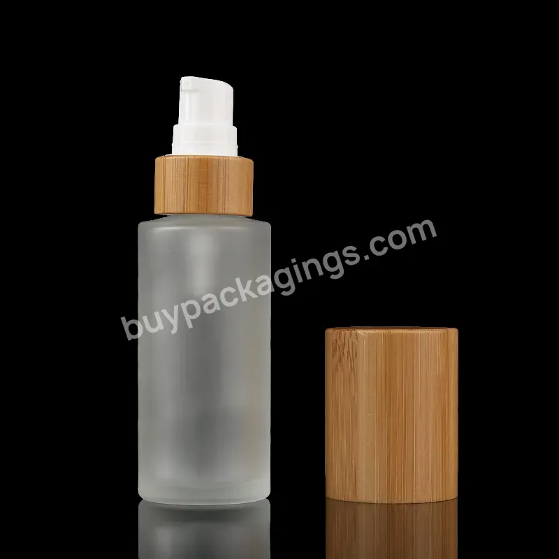 Luxury Cosmetics Packaging Glass Bottle Sets Bamboo Lid Cream Jar And Pump Spray Bottle Set Skincare Face Cream Lotion Bottle - Buy Luxury Cosmetics Packaging Glass Bottle Sets Bamboo Lid,Cream Jar And Pump Spray Bottle Set,Skincare Face Cream Lotion