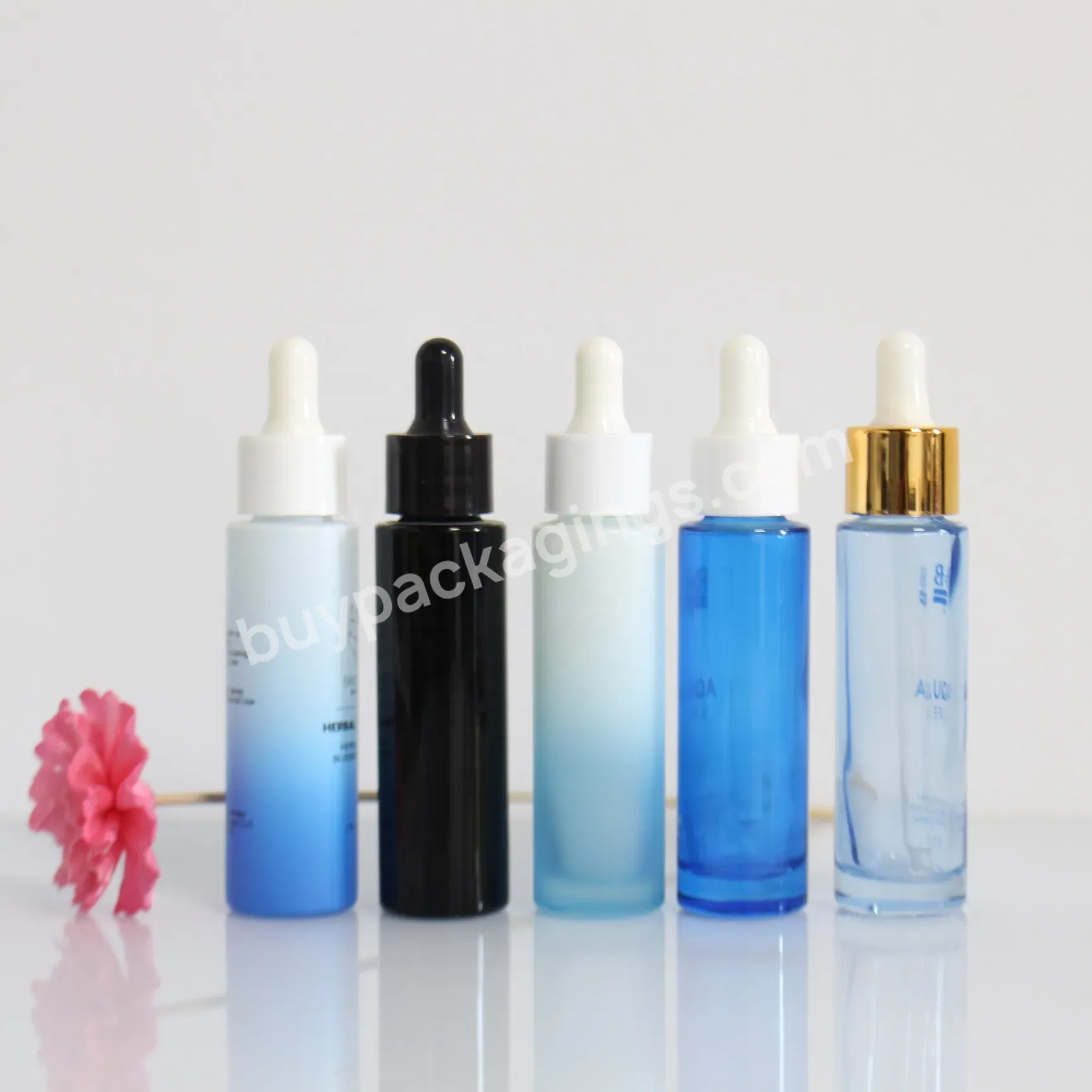 Luxury Empty 150ml 120ml Frosted Glass Face Oil Serum Glass Pump Cosmetic Serum Oil Bottle Packaging - Buy Glass Pump Cosmetic Serum Oil Bottle,Press Glass Dropper Bottle,Pump Cosmetic Bottl.