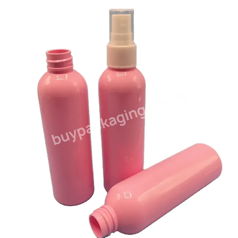 Luxury Empty Cosmetic 100ml Pink Spray Bottle Customized Packaging Pump Bottle - Buy Spray Bottle 100ml,Pink Spray Bottle 100ml,Empty Plastic Bottles 100ml Spray.